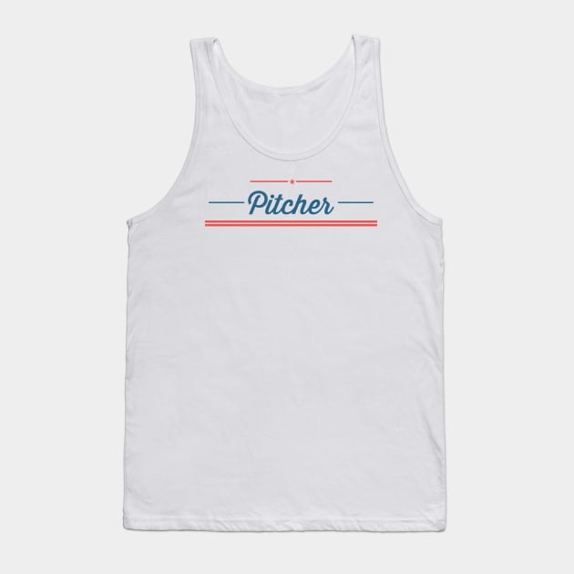 Pitcher Tank Top by JasonLloyd